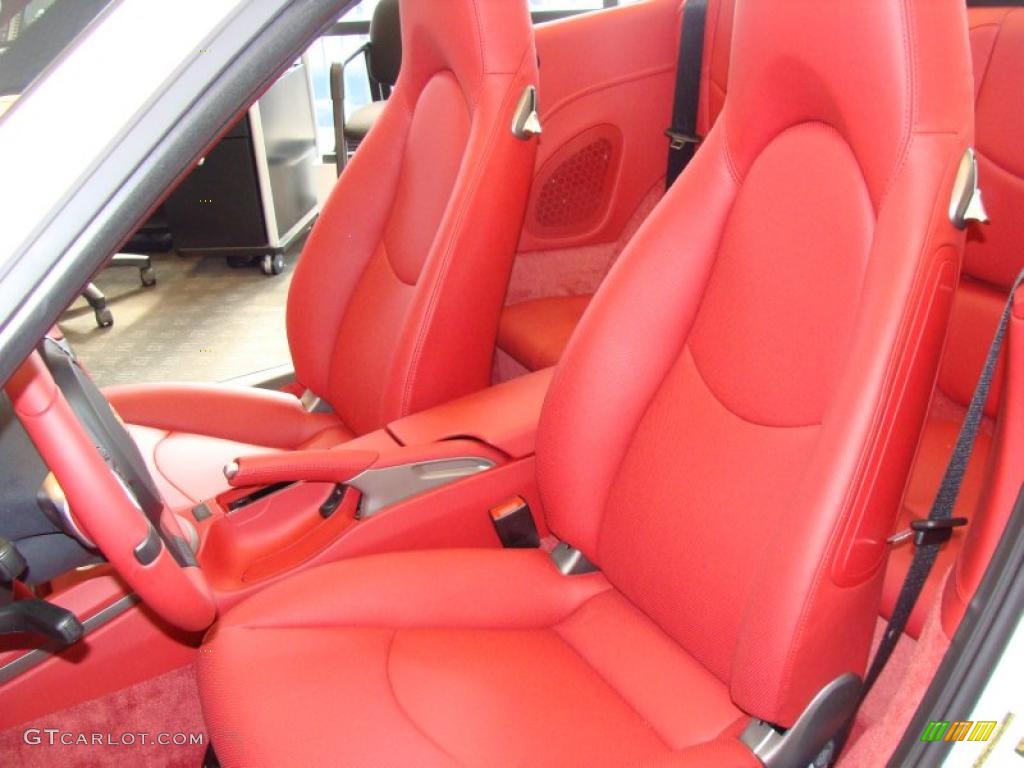 Carrera Red Interior 2011 Porsche 911 Carrera Cabriolet Photo #46152010