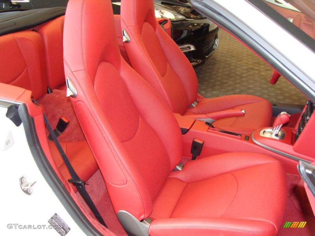 Carrera Red Interior 2011 Porsche 911 Carrera Cabriolet Photo #46152016