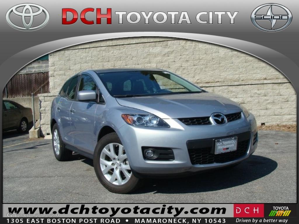 2007 CX-7 Grand Touring - Galaxy Gray Mica / Black photo #1