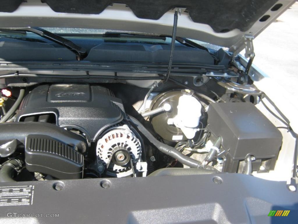 2007 Chevrolet Silverado 1500 LT Crew Cab 5.3L Flex Fuel OHV 16V Vortec V8 Engine Photo #46153474