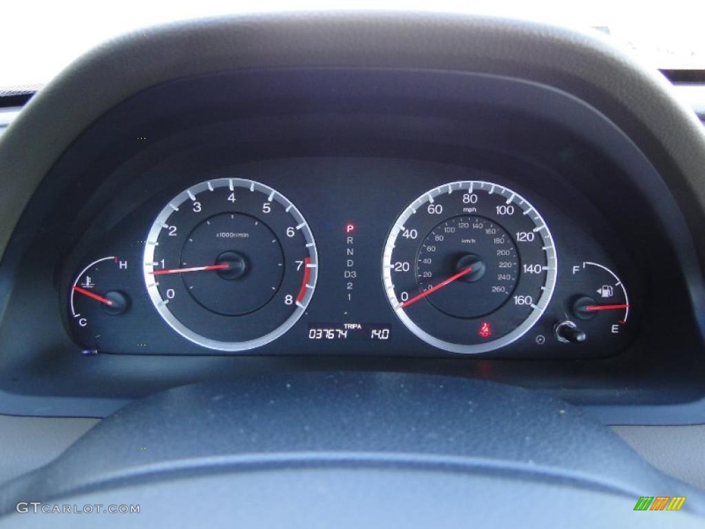 2009 Honda Accord LX Sedan Gauges Photo #46154188