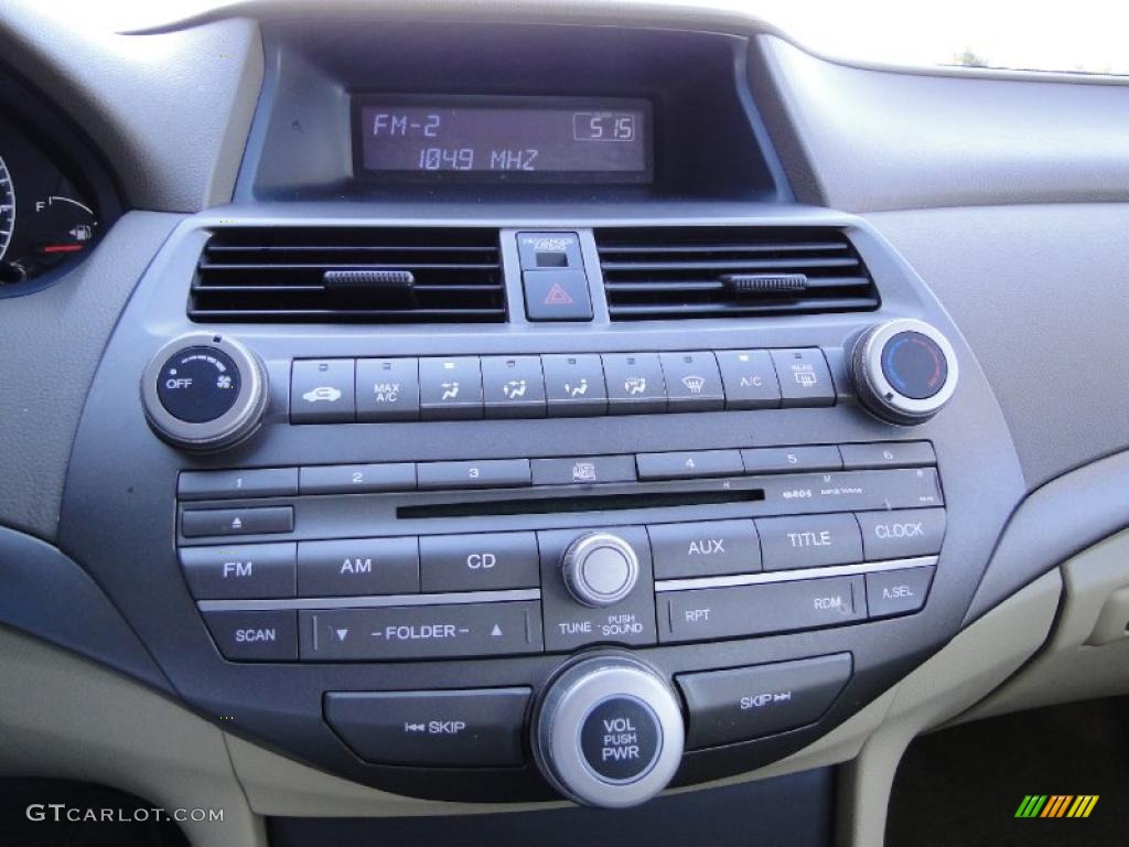 2009 Honda Accord LX Sedan Controls Photo #46154218
