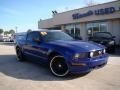 2005 Sonic Blue Metallic Ford Mustang GT Premium Coupe  photo #27