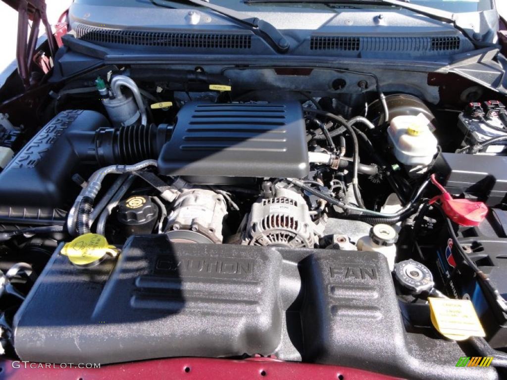 2001 Dodge Dakota SLT Quad Cab 4x4 4.7 Liter SOHC 16-Valve PowerTech V8 Engine Photo #46155804