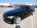 2007 Jet Black BMW 3 Series 335i Coupe  photo #2