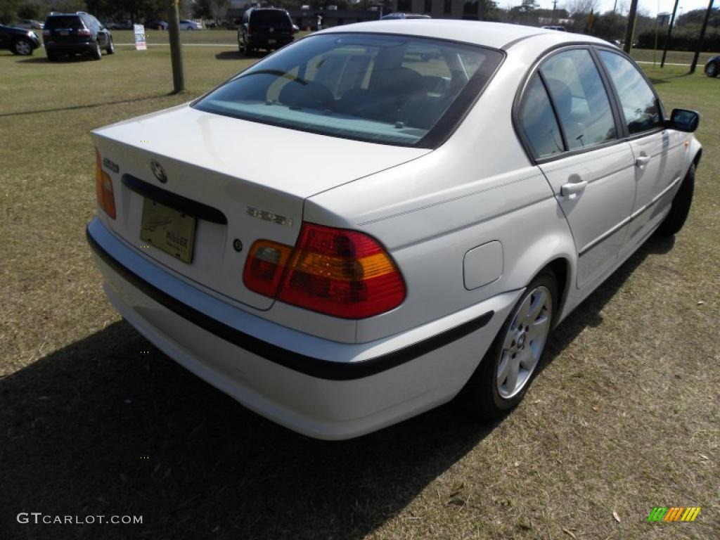 2003 3 Series 325i Sedan - Alpine White / Grey photo #14