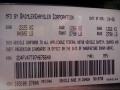  2007 Magnum SE Silver Steel Metallic Color Code PA4