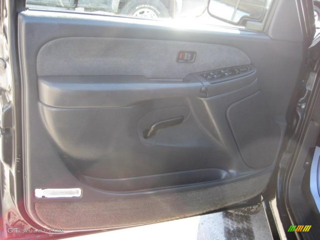 2003 Silverado 1500 LS Crew Cab 4x4 - Dark Gray Metallic / Medium Gray photo #20