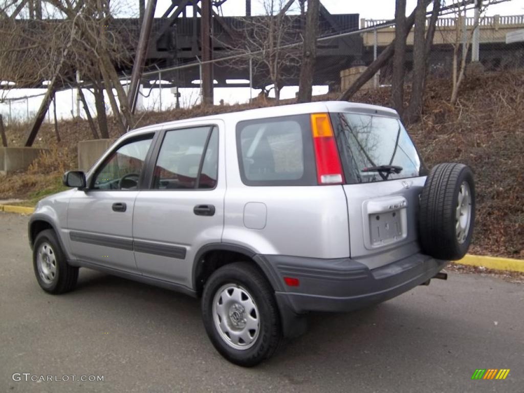 2001 CR-V LX 4WD - Satin Silver Metallic / Dark Gray photo #3