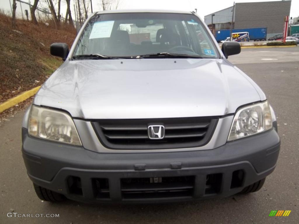 2001 CR-V LX 4WD - Satin Silver Metallic / Dark Gray photo #4