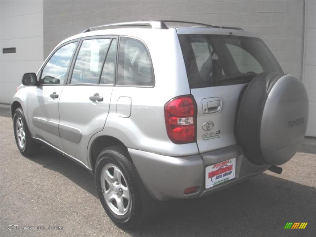 2004 RAV4  - Titanium Metallic / Dark Charcoal photo #6