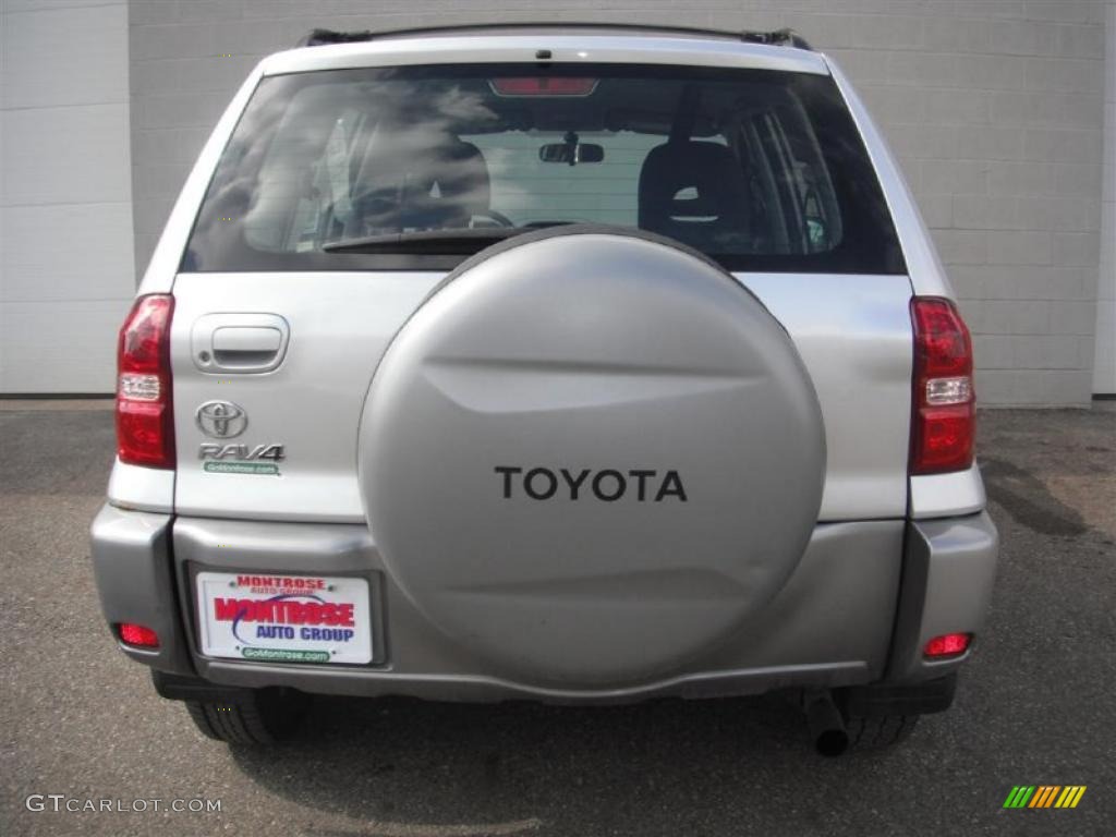2004 RAV4  - Titanium Metallic / Dark Charcoal photo #8