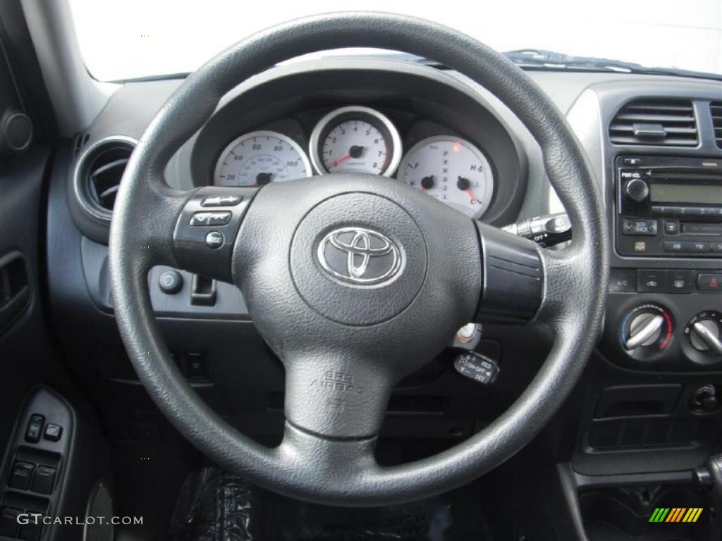 2004 RAV4  - Titanium Metallic / Dark Charcoal photo #11