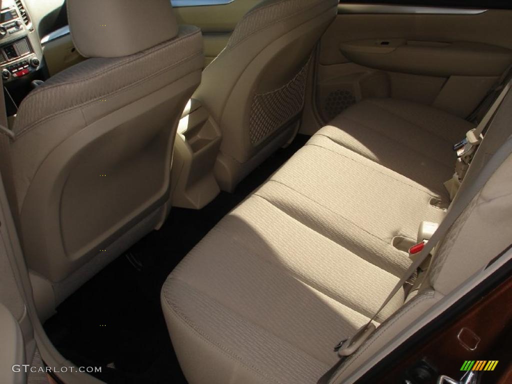 2011 Outback 2.5i Premium Wagon - Caramel Bronze Pearl / Warm Ivory photo #3