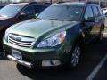 2011 Cypress Green Pearl Subaru Outback 3.6R Limited Wagon  photo #1