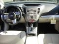 Warm Ivory 2011 Subaru Outback 2.5i Wagon Dashboard