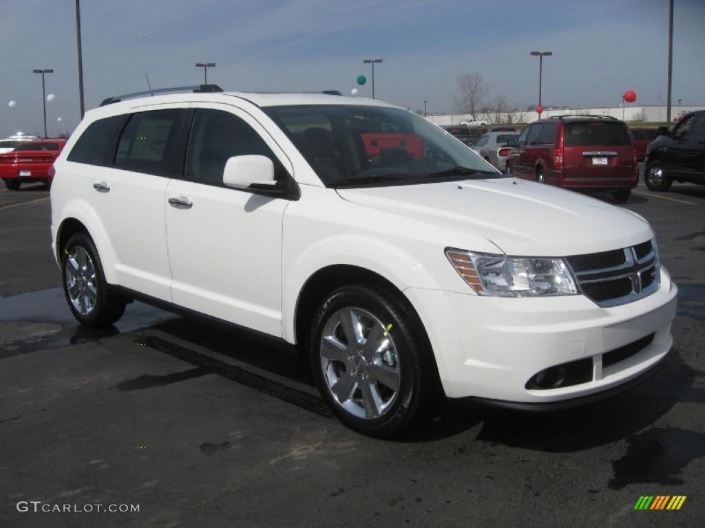 Bianco White 2011 Dodge Journey Crew Exterior Photo #46161642