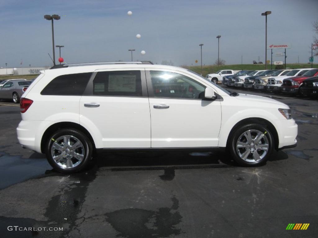 Bianco White 2011 Dodge Journey Lux AWD Exterior Photo #46161840