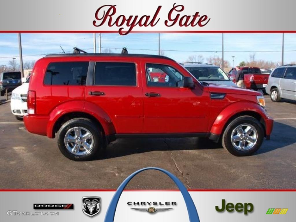 Inferno Red Crystal Pearl Dodge Nitro