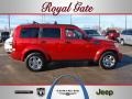 2008 Inferno Red Crystal Pearl Dodge Nitro SLT 4x4  photo #1