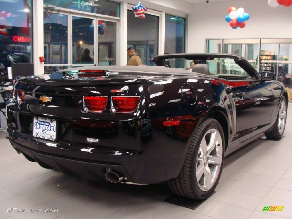 Black 2011 Chevrolet Camaro SS/RS Convertible Exterior Photo #46162734