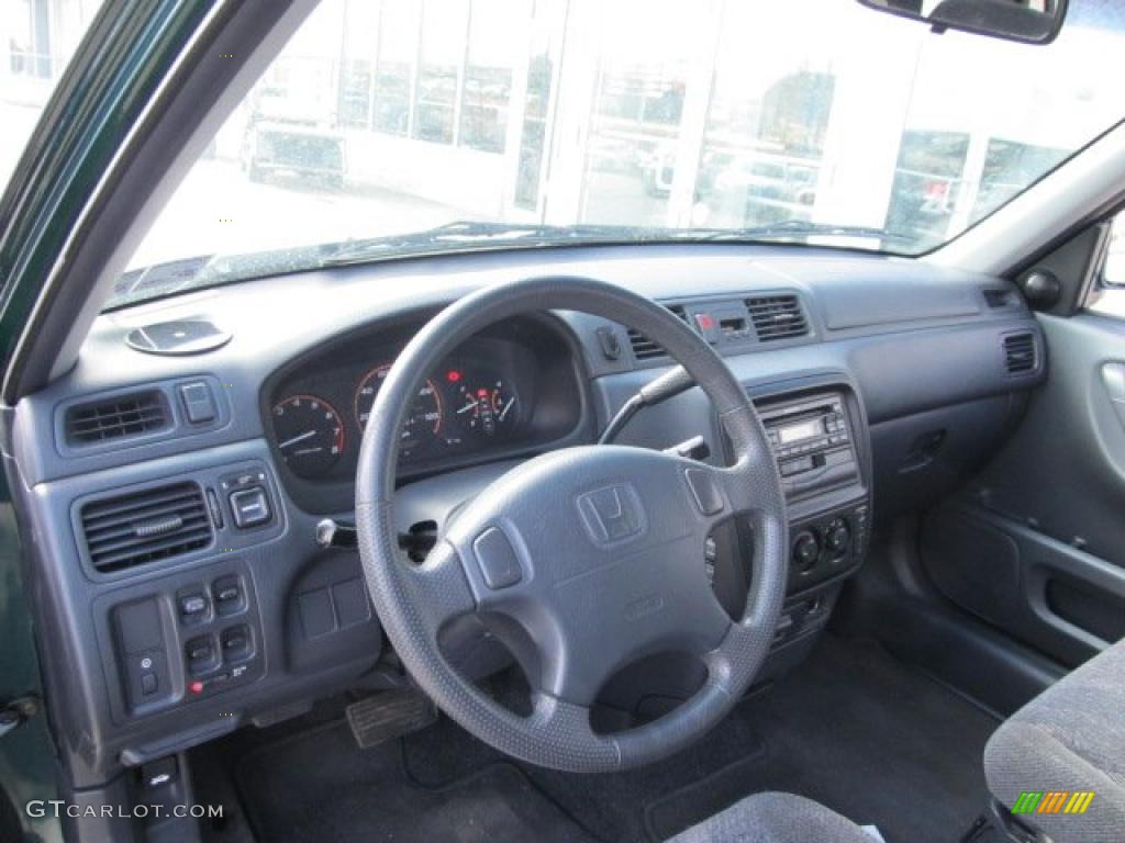 2000 Honda CR-V EX 4WD Dark Gray Dashboard Photo #46163145