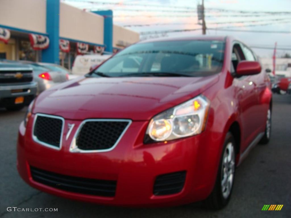 Red Hot Metallic Pontiac Vibe