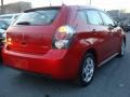 2009 Red Hot Metallic Pontiac Vibe 2.4  photo #5