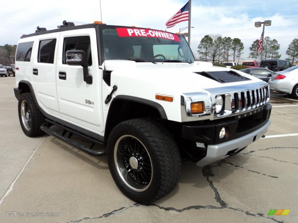 Birch White 2008 Hummer H2 SUV Exterior Photo #46164116