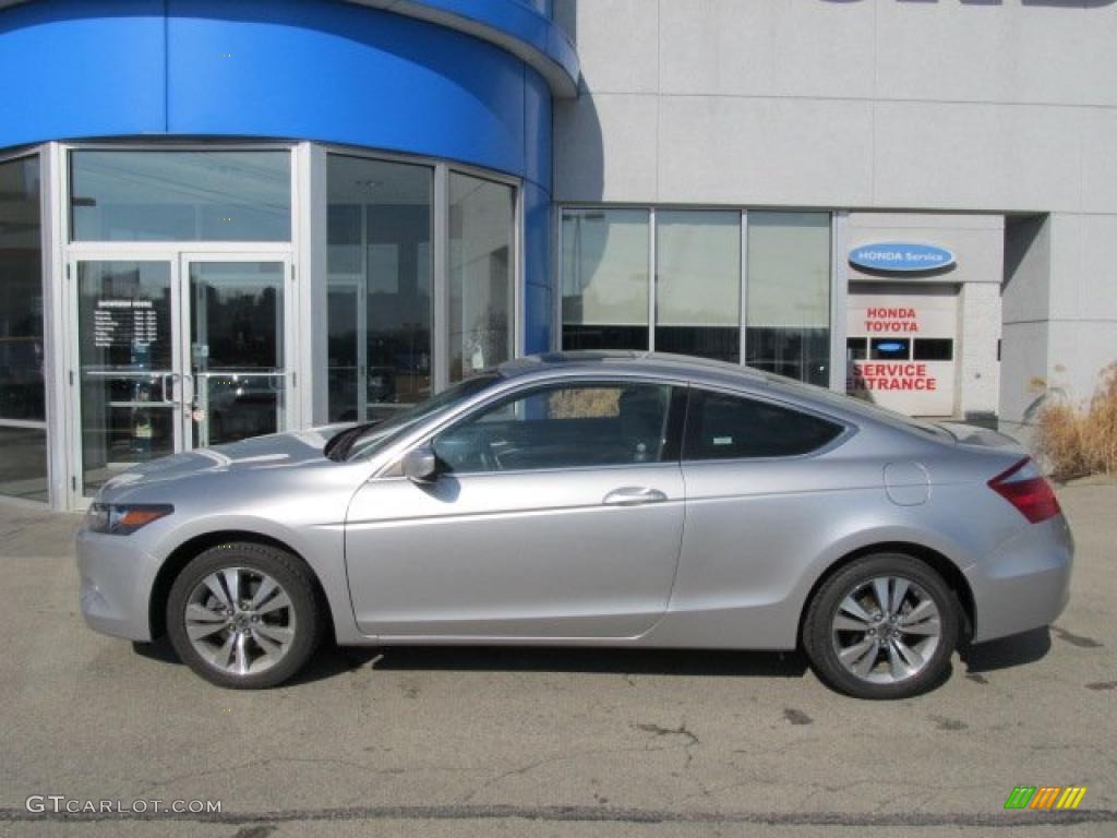 Alabaster Silver Metallic 2009 Honda Accord EX Coupe Exterior Photo #46165368