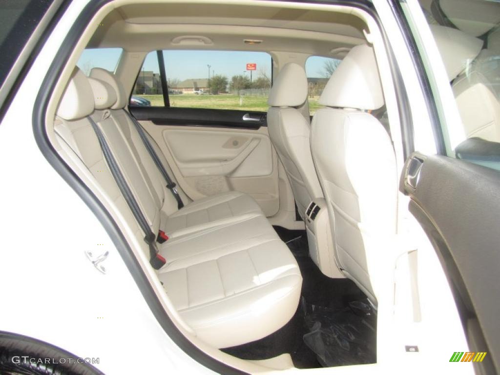 Cornsilk Beige Interior 2011 Volkswagen Jetta TDI SportWagen Photo #46165867