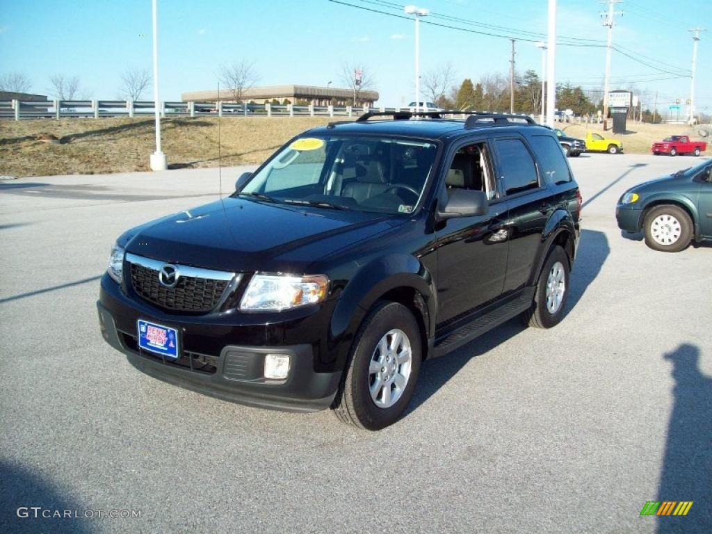 Mystic Black 2010 Mazda Tribute s Grand Touring AWD Exterior Photo #46166497