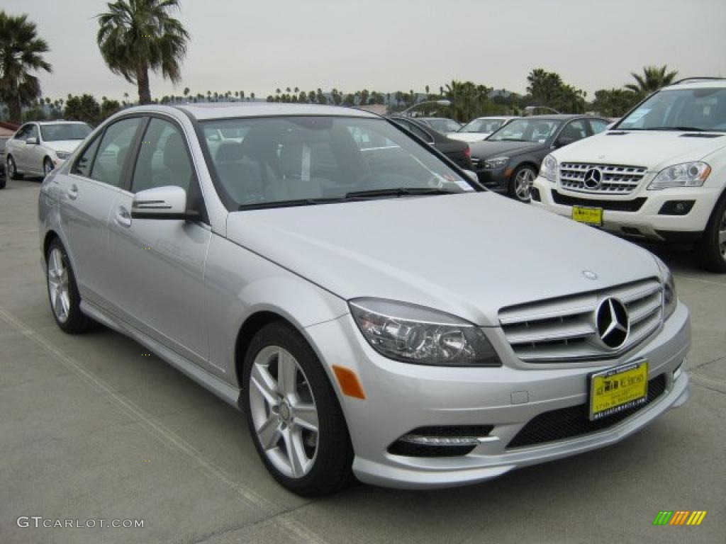 Iridium Silver Metallic 2011 Mercedes-Benz C 300 Sport Exterior Photo #46168716