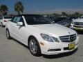 2011 Diamond White Metallic Mercedes-Benz E 350 Cabriolet  photo #1