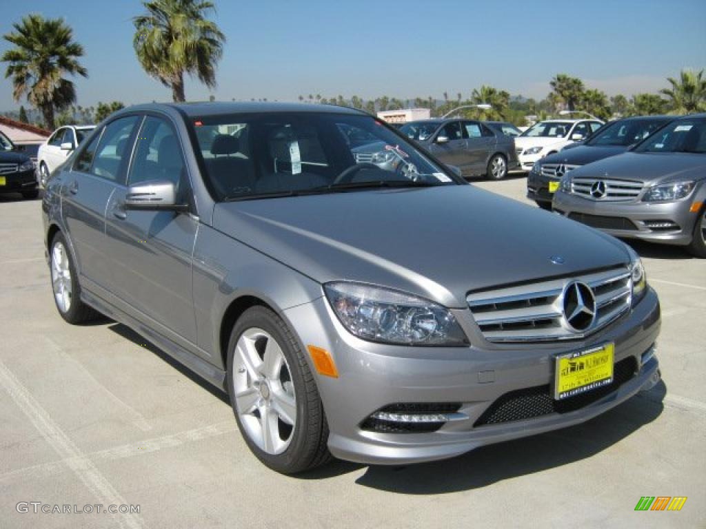 Palladium Silver Metallic 2011 Mercedes-Benz C 300 Sport Exterior Photo #46168991