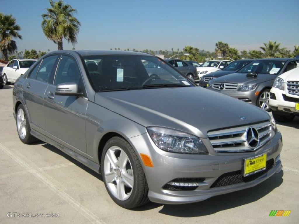 Palladium Silver Metallic 2011 Mercedes-Benz C 300 Sport Exterior Photo #46169067