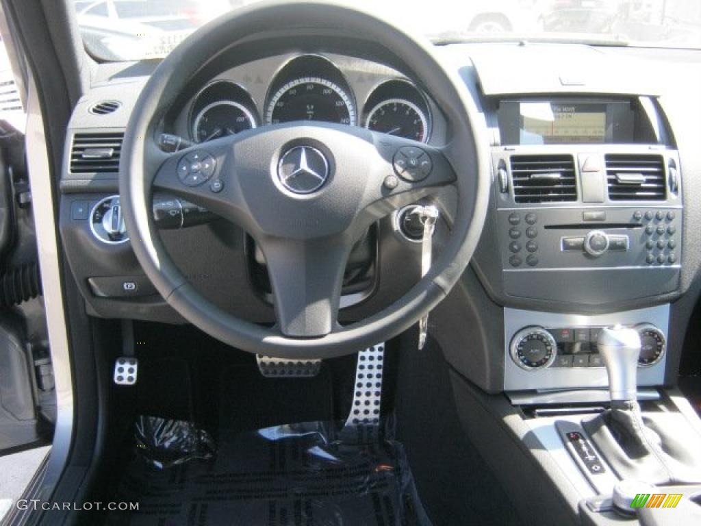 2011 Mercedes-Benz C 300 Sport Black Dashboard Photo #46169097