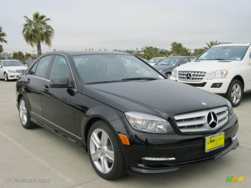Black 2011 Mercedes-Benz C 300 Sport Exterior Photo #46169158