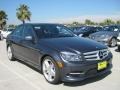 2011 Steel Grey Metallic Mercedes-Benz C 350 Sport  photo #1