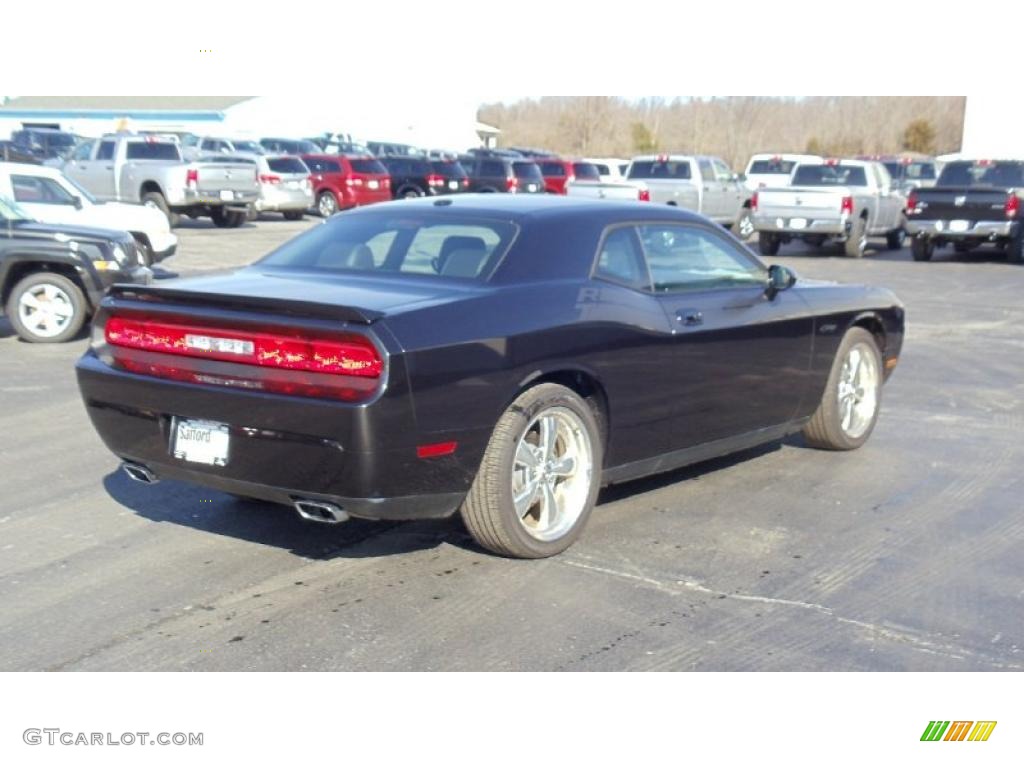Brilliant Black Crystal Pearl 2010 Dodge Challenger R/T Classic Exterior Photo #46169774