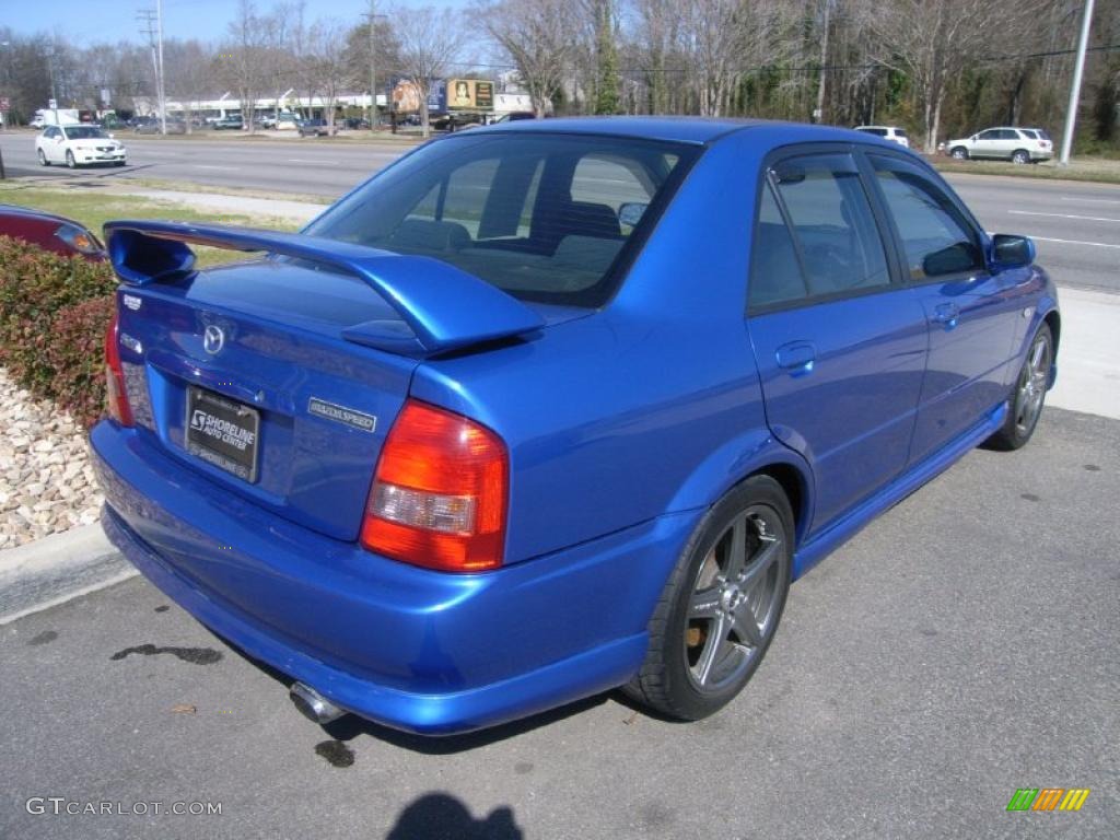 Laser Blue Mica 2003 Mazda Protege MAZDASPEED Exterior Photo #46170866