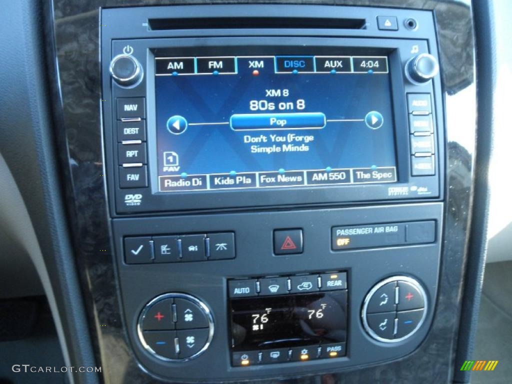 2011 GMC Acadia Denali AWD Controls Photo #46171154