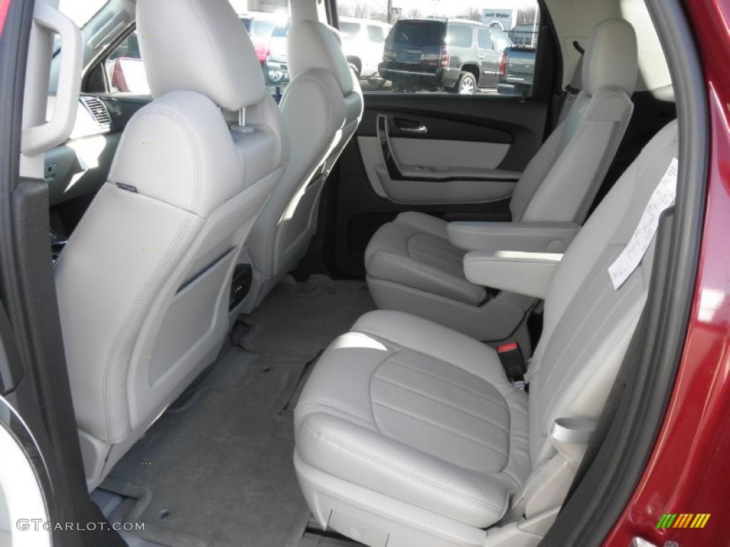 Light Titanium Interior 2011 GMC Acadia Denali AWD Photo #46171184