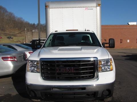 2009 GMC Sierra 3500HD Regular Cab Chassis Moving Van Data, Info and Specs