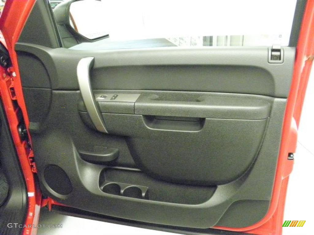 2011 Silverado 1500 LT Regular Cab - Victory Red / Ebony photo #6