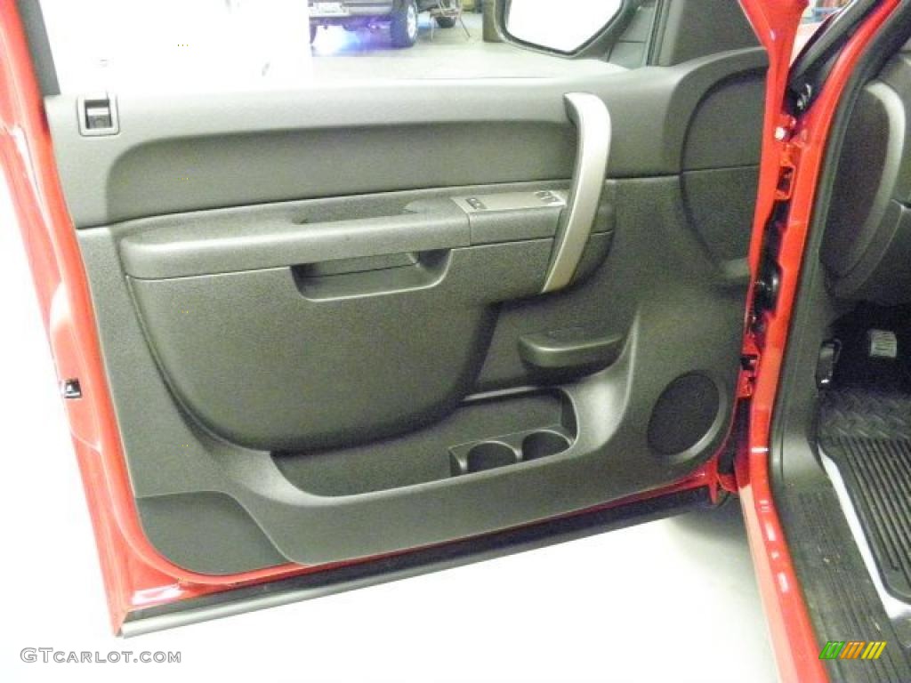 2011 Silverado 1500 LT Regular Cab - Victory Red / Ebony photo #9