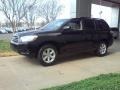 Black 2009 Toyota Highlander Standard Highlander Model Exterior