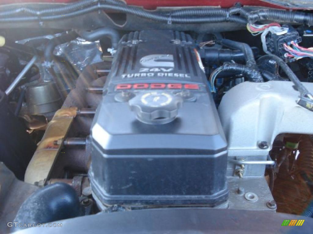 2007 Dodge Ram 3500 SLT Quad Cab 4x4 Dually 5.9 Liter OHV 24-Valve Turbo Diesel Inline 6 Cylinder Engine Photo #46174173