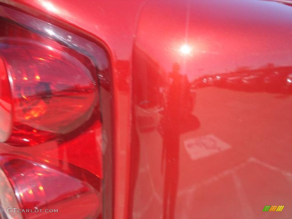 2007 Ram 3500 SLT Quad Cab 4x4 Dually - Inferno Red Crystal Pearl / Khaki photo #44