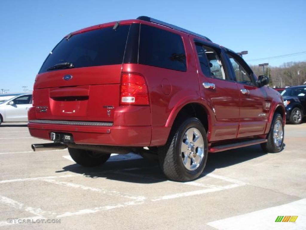 Redfire Metallic 2005 Ford Explorer Limited 4x4 Exterior Photo #46174221